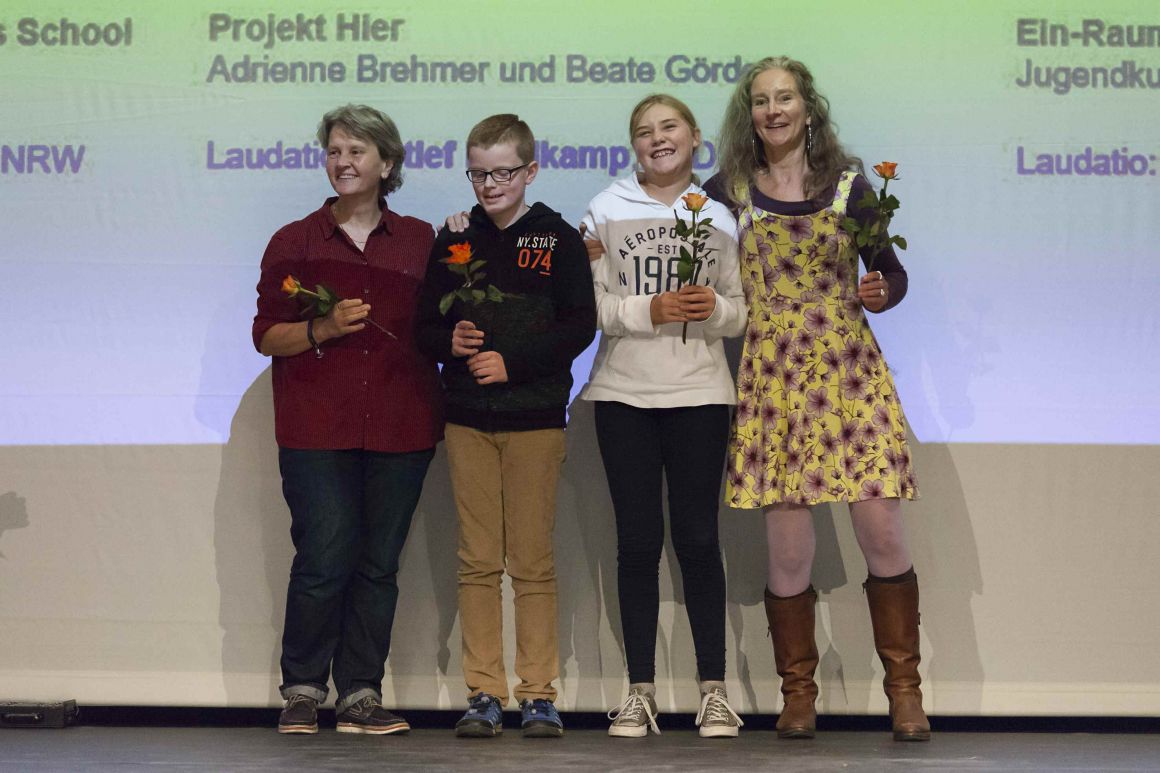 Preisverleihung Kinderkulturpreis NRW 2018, Foto: Hanne Brandt